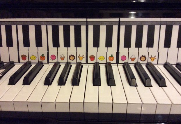 導入期に使えるピアノ鍵盤シート 音楽教材